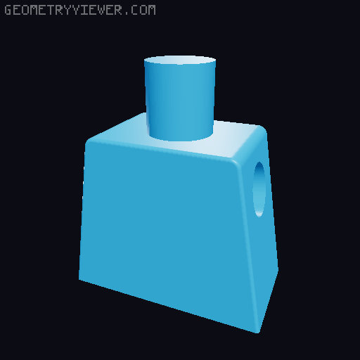 LEGO x KAWS 3D model thumbnail