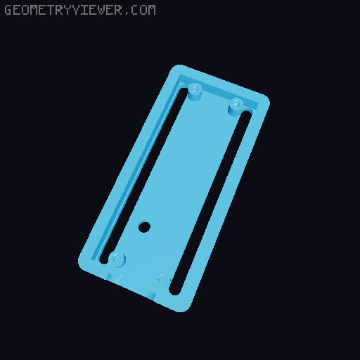 Raspberry Pi Pico Case 3D model thumbnail