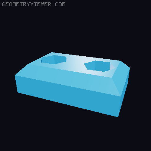 Creality K1 270° Door Hinges w Door Latch 3D model thumbnail