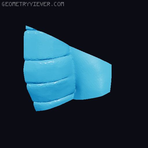 Toothless 3D model thumbnail
