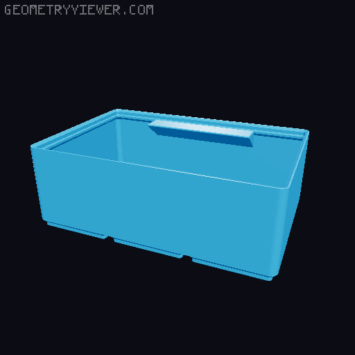 Gridfinity cups height 6 (46mm) collection 3D model thumbnail