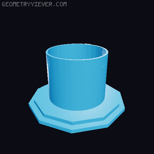 Cryptex-style Advent calendar 3D model thumbnail