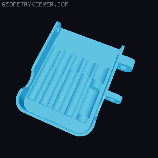 Case for CNC Kitchen Threaded Insert Soldering Tips TS100 Edition 3D model thumbnail