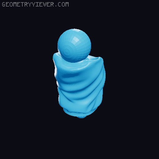 Jointed Astronaut 3D model thumbnail