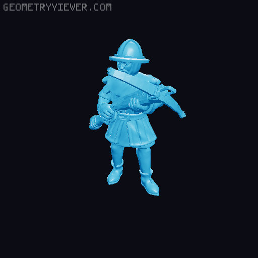 Crossbowmen - Models and Customizer Library 3D model thumbnail