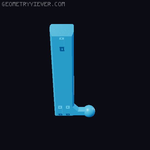 Easy Bolt Action + T-Pull Mod X-Shot Fury-X (simply slide over the picatinny rail) 3D model thumbnail