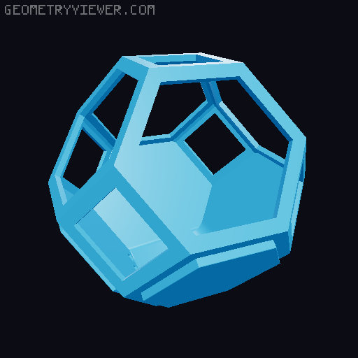 Plantygon - Modular Geometric Stacking Planter for Succulents 3D model thumbnail