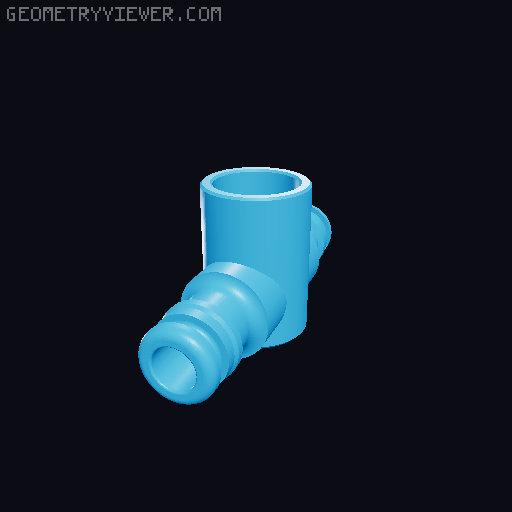Garden Irrigation Spray System - Garten Bewässerung System 3D model thumbnail
