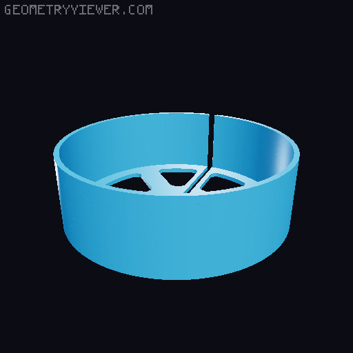 Lightweight Strap reel 3D model thumbnail