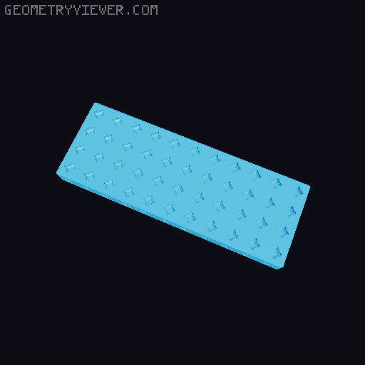 PrintABlok.....longer, wider, diagonaler 3D model thumbnail