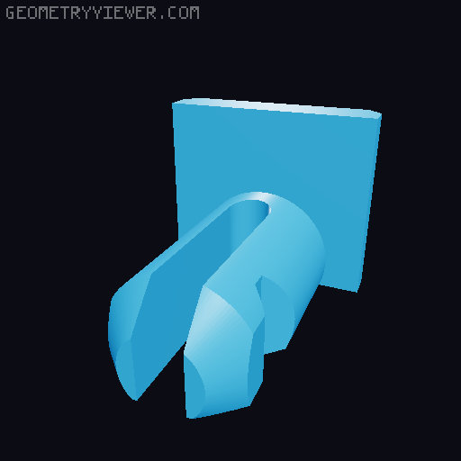 Scooter the Tugboat 3D model thumbnail