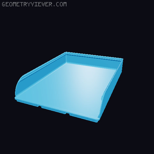 Gridfinity rouded bins collection all sizes 3D model thumbnail