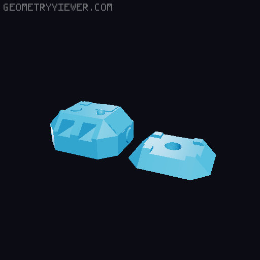 Space 1999 Eagle 1 3D model thumbnail