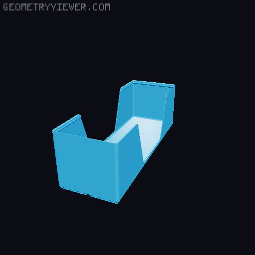 Gridfinity wall cutout collection 3D model thumbnail