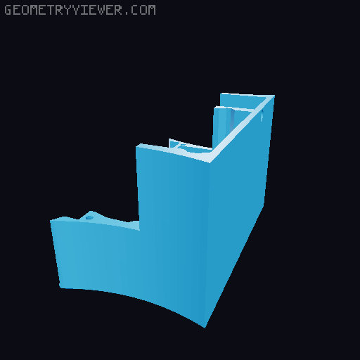 Hollow Clock V 3D model thumbnail
