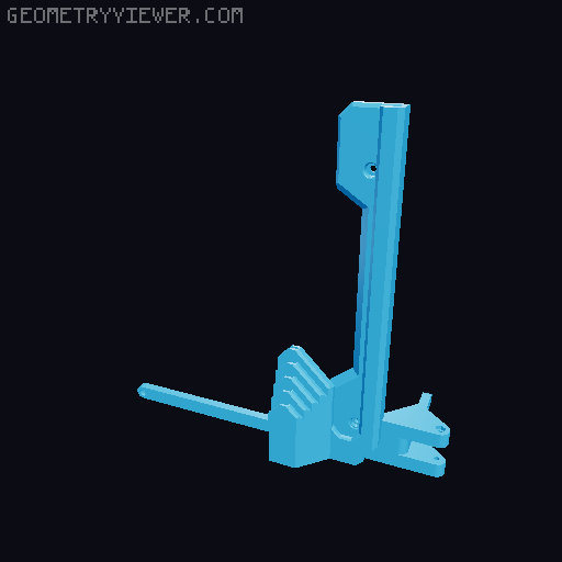 Elegoo Centauri Carbon Lid and plate holder (3 and 5 plate variants). with options of with hinge, without hinge and with mounting point for wifi antenna extension. 3D model thumbnail