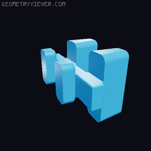 Trojan Horse Puzzle 3D model thumbnail
