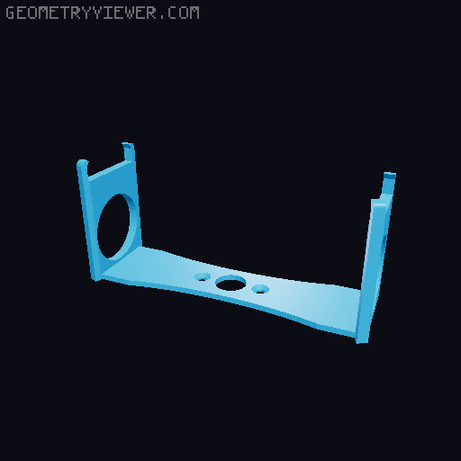 Kit Card Tree platform for V-19-Torrent by Nakozen 3D model thumbnail