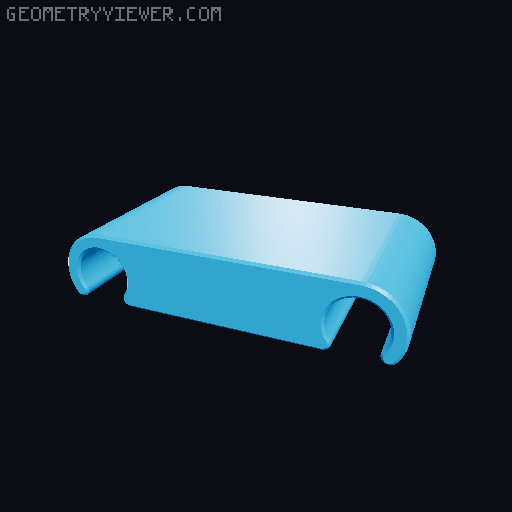 Watercooling / Radiator hose clamps 3D model thumbnail