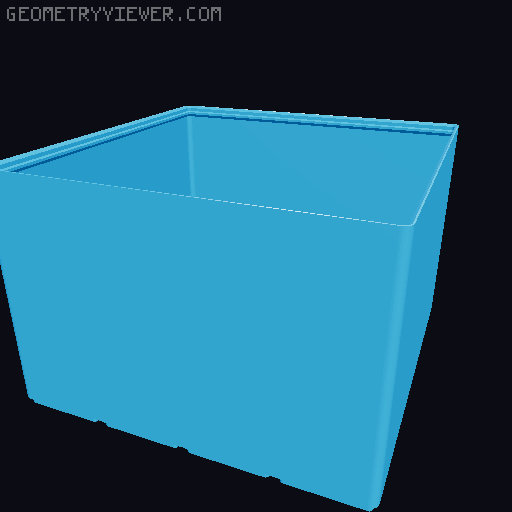 Gridfinity cups height 16 (116mm) collection 3D model thumbnail