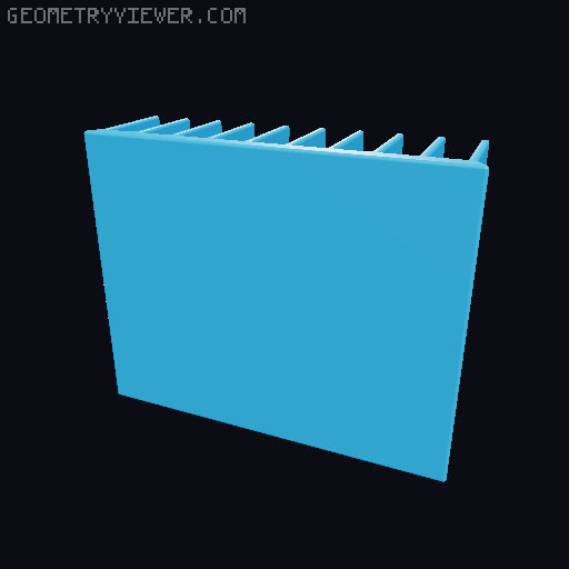 Furnace Filter Organizer 3D model thumbnail