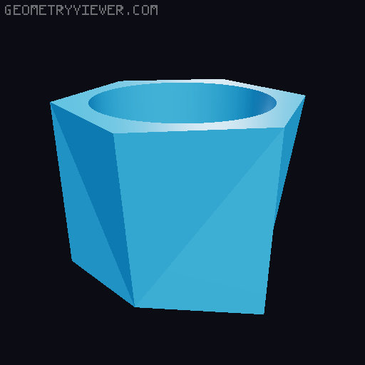 Succulent Plant Pots 3D model thumbnail
