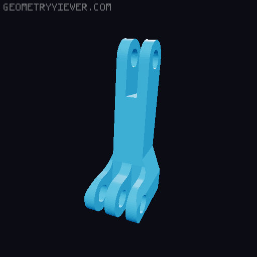 Valve Index Frunk/Big Screen Beyond: Face Tracking Mount 3D model thumbnail