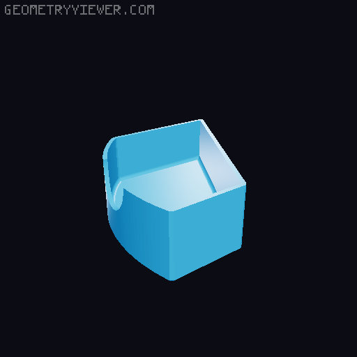 Base with drawers for Galileo microscope 3D model thumbnail