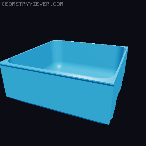 Modular Drawer Organizer Remix 3D model thumbnail