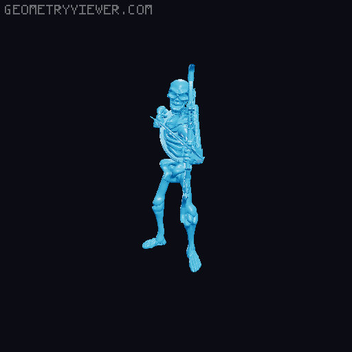 Skeleton Archers 3D model thumbnail