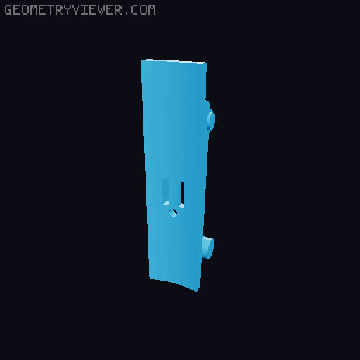 De Lisle Carbine SMILEY Nerf Blaster Body Kit 3D model thumbnail
