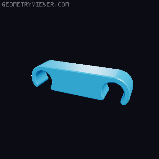 Watercooling / Radiator hose clamps 3D model thumbnail