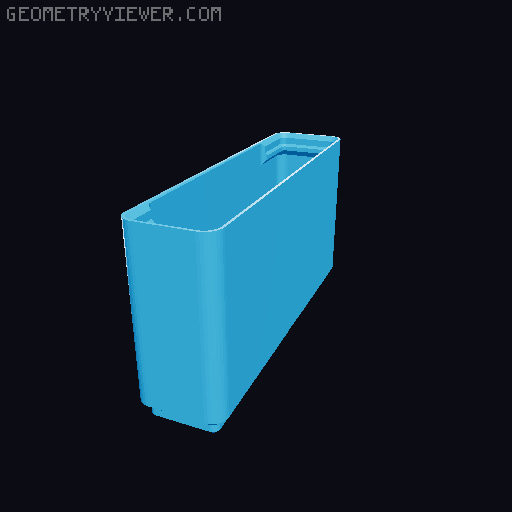Gridfinity cups height 6 (46mm) collection 3D model thumbnail