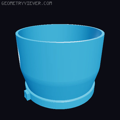J-2 Rocket Engine 3D model thumbnail