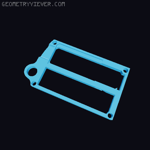 Heltec V3(V4) mew case 3D model thumbnail