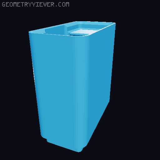 Gridfinity cups height 6 (46mm) collection 3D model thumbnail