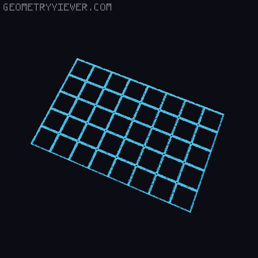 CLCKbase with Screw Holes, Sizes up to 9x9, Gridfinity Baseplate 3D model thumbnail