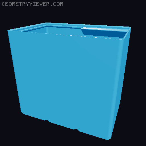 Gridfinity cups height 16 (116mm) collection 3D model thumbnail