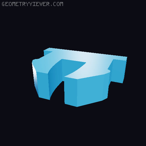 Configurable Stage Pieces adapted for OpenLOCK Magnets 3D model thumbnail