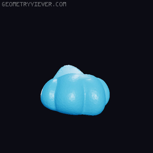 Cool Bugs Bunny  3D model thumbnail
