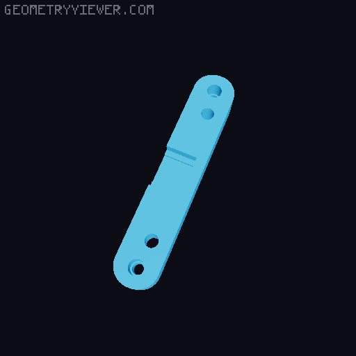 Dragon Burner V8 MGN12C Microprobe Carriage 3D model thumbnail