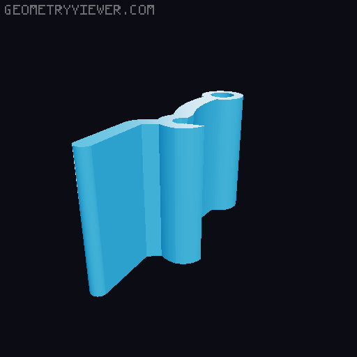 Additional compartment for Flipper Zero Box 3D model thumbnail