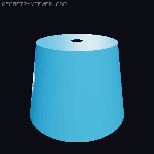 Laundry Powder Container with Scoop 3D model thumbnail