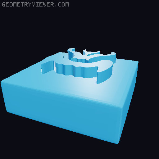 Mystic symbol stamp collection 3D model thumbnail