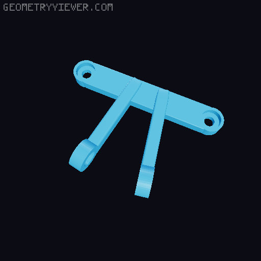 GEPRC Pulsar LR 10 3D Printed Parts 3D model thumbnail