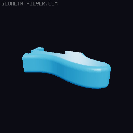 E-Guitar Telecaster Body, "MI-Tarre" Floyd - Rose Bridge 3D model thumbnail