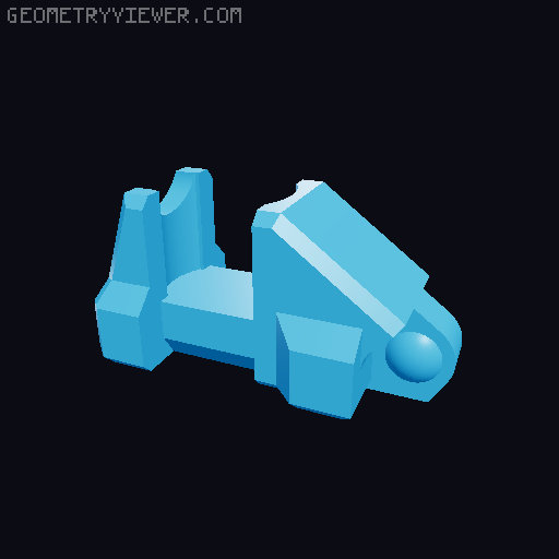 Dummy13 PRESS FIT to SNAP FIT 3D model thumbnail