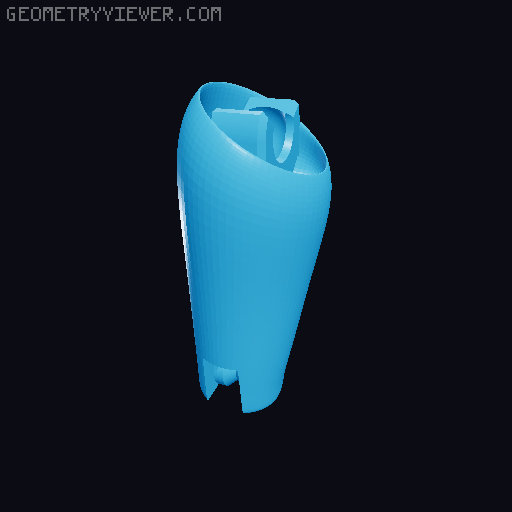 Murderbot Action Figure 3D model thumbnail