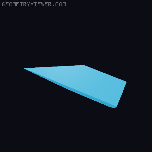 Bait boat s70-30, transom and floats for stability on the water. 3D model thumbnail