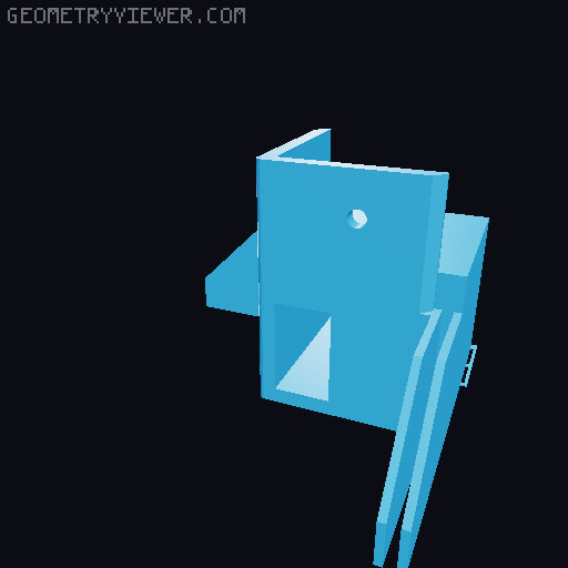 Ikea Lack V2 - +10mm-100mm Height Variants 3D model thumbnail